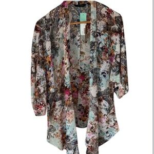 Paradigma duster XS NEW Floral Multicolor Kimono Cardigan